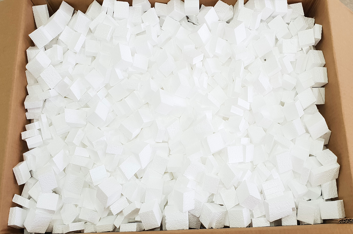 EPS Foam chips for Packaging